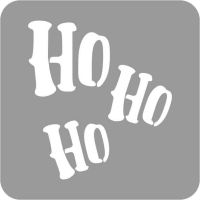 Boże Narodzenie - Szablon do tatuażu brokatowego