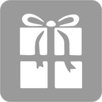 Boże Narodzenie - Szablon do tatuażu brokatowego