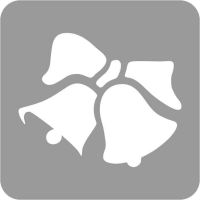 Boże Narodzenie - Szablon do tatuażu brokatowego