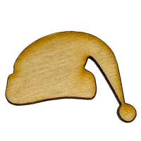 Czapka mikołaja do prac plastycznych 2,5 cm 10 sztuk