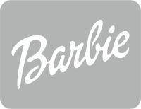Barbie - Szablon do tatuażu brokatowego