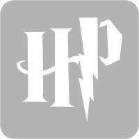 Harry Potter - Szablon do tatuażu brokatowego