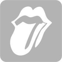 Usta - Szablon do tatuażu brokatowego