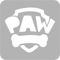 Odznaka - Szablon do tatuażu brokatowego