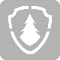 Odznaka - Szablon do tatuażu brokatowego