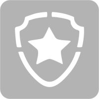 Odznaka - Szablon do tatuażu brokatowego