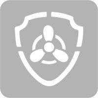 Odznaka - Szablon do tatuażu brokatowego