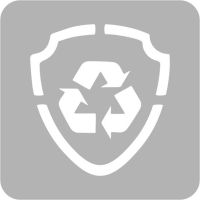 Odznaka - Szablon do tatuażu brokatowego