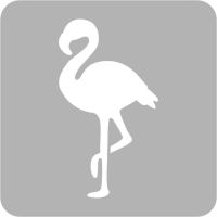 Flaming - Szablon do tatuażu brokatowego