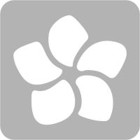 Kwiatek - Szablon do tatuażu brokatowego