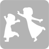 Bajkowe - Szablon do tatuażu brokatowego