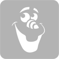 Bajkowe - Szablon do tatuażu brokatowego