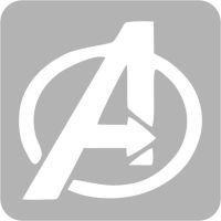 Avengers - Szablon do tatuażu brokatowego