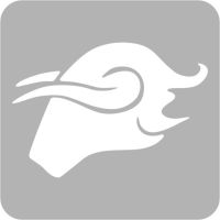 Znak Zodiaku Byk - Szablon do tatuażu brokatowego