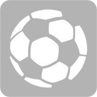 Piłka - Szablon do tatuażu brokatowego