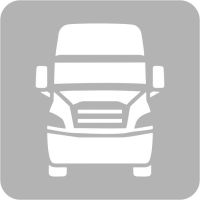 Ciężarówka - Szablon do tatuażu brokatowego