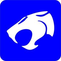 Puma - Szablon do tatuażu brokatowego