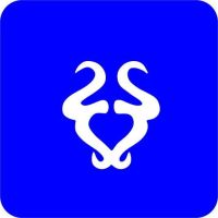 Znak Zodiaku Byk - Szablon do tatuażu brokatowego