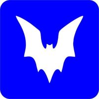 Szablon do tatuażu brokatowego - Batman