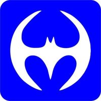 Szablon do tatuażu brokatowego - Batman