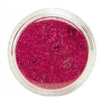 Brokat Amarantowy Holo Pyłek 0,1 mm do ciała