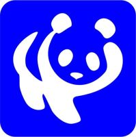 Szablon do tatuażu brokatowego - Panda