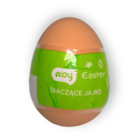 Skaczące jajko gumowe